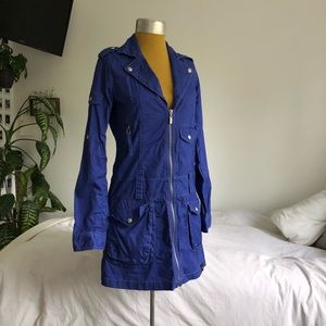 Reiz Denim Blue Jacket Dress Romper